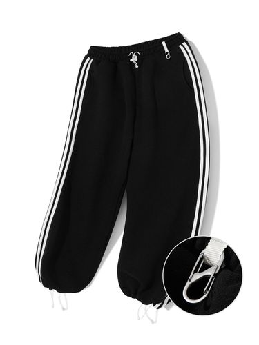 Wide-Leg String Sweatpants P15 _ - DIAMOND LAYLA - Modalova