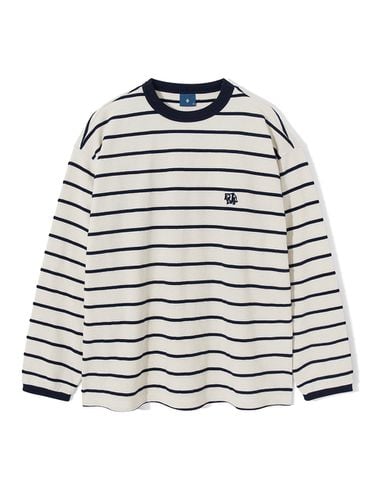 Jacquard Stripe Sweatshirt T85 - DIAMOND LAYLA - Modalova