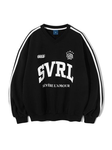 SVRL Club V-Neck Sweatshirt T84 _ - DIAMOND LAYLA - Modalova