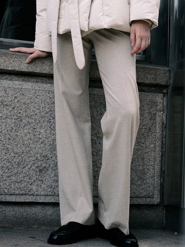 Semi-wide Winter Trousers - FRONTROW - Modalova