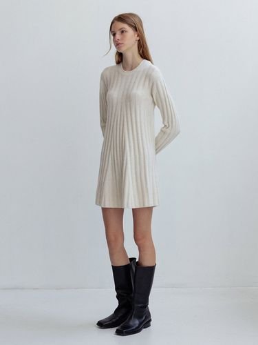 Cable Knit Mini Dress - JOY GRYSON - Modalova