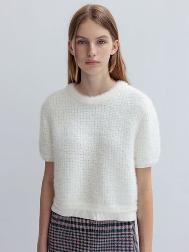 Half Knit Pullover Top - JOY GRYSON - Modalova