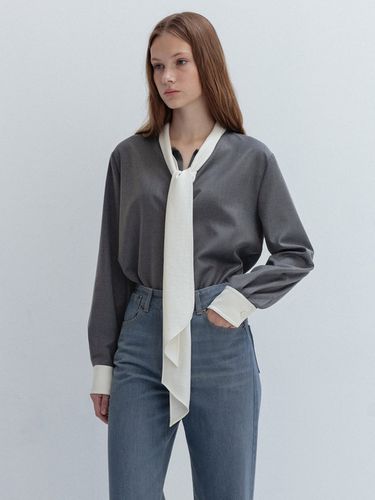 Tie-Neck Blouse - JOY GRYSON - Modalova