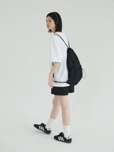 DrawString Pocket Bag ( Black ) - 38comeoncommon - Modalova