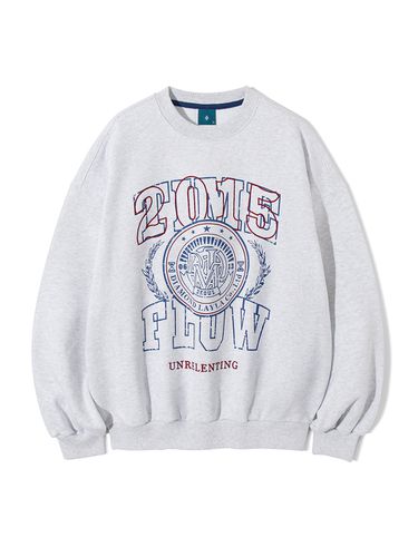 Time Flow Overlap Sweatshirt T81 _ - DIAMOND LAYLA - Modalova