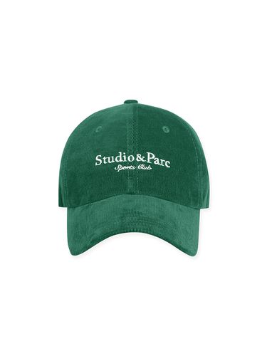 Unisex] Corduroy Ball Cap_Green - Studio & Parc - Modalova