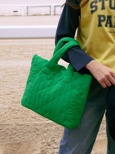 Unisex] Padded Tote Bag_Green - Studio & Parc - Modalova