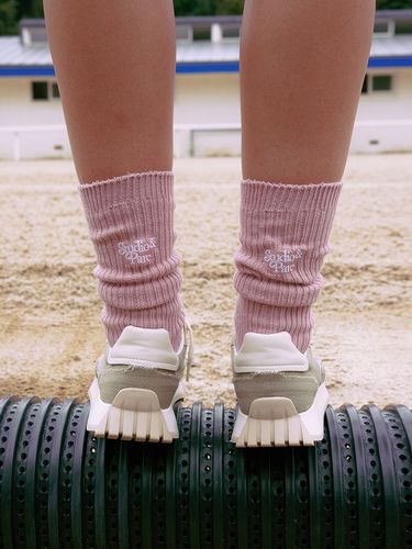 Unisex] Long Socks_Pink - Studio & Parc - Modalova