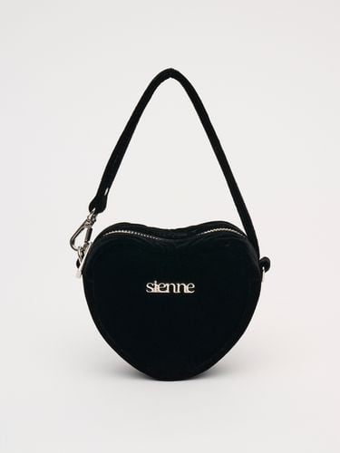 Sienne Love Velvet Bag _ Black - sienne - Modalova