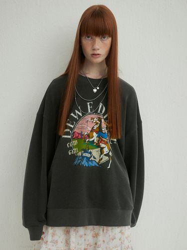 Cow Girl Sweatshirt_Gray - DEW E DEW E - Modalova