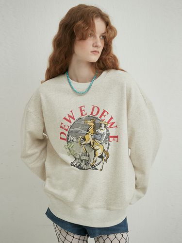 Cow Girl Sweatshirt - DEW E DEW E - Modalova