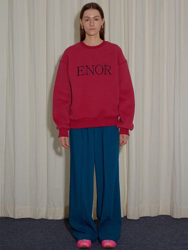 Enor Logo Sweatshirt - Pink - Enor - Modalova