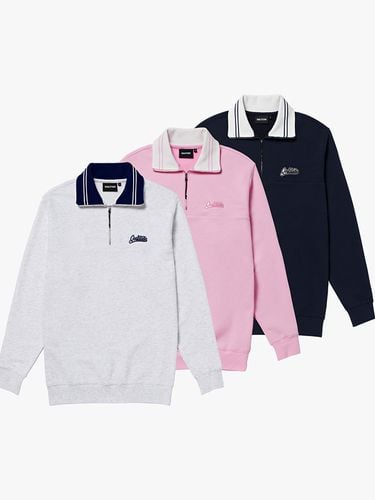 Script Logo Half Zip Up - 3colors - GOALSTUDIO - Modalova