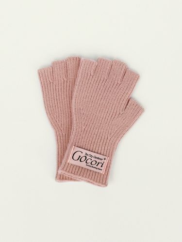 Fingerless Short Gloves_Pink - GOCORI - Modalova