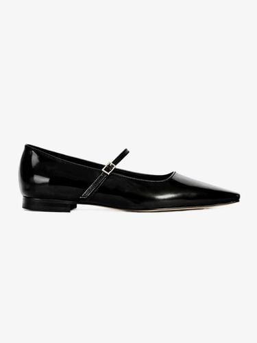 Iris Pointed Toe Flat Shoes_Black - Neute - Modalova