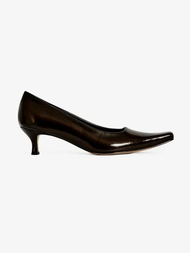 Giuliano Square Toe Pumps_Brown - Neute - Modalova