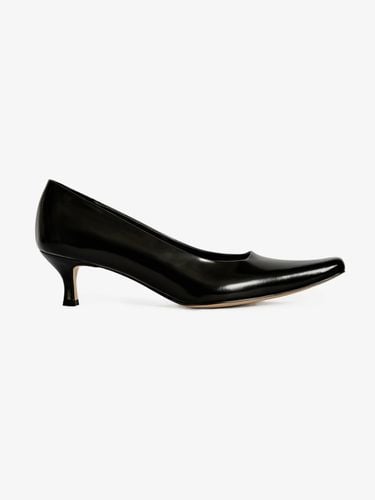 Giuliano Square Toe Pumps_Black - Neute - Modalova