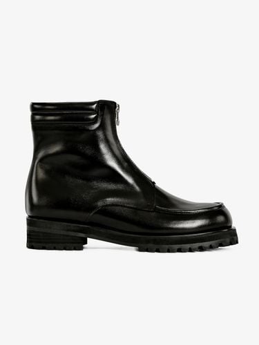 Calma Front-Zip Ankle Boots_Black - Neute - Modalova