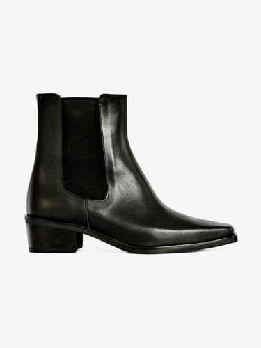 Ezra Square-Toe Chelsea Boots_Black - Neute - Modalova