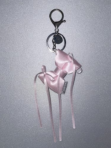 Ribbon Keyring_Pink - ZERO EIGHT ZERO EIGHT - Modalova