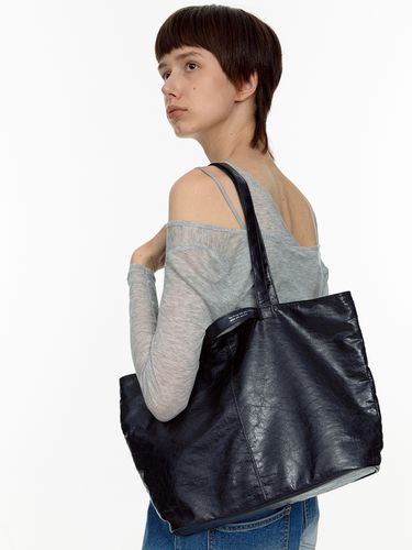 Light 2-Way Shopper Bag_Dark Navy - FILLINTHEBLANK - Modalova