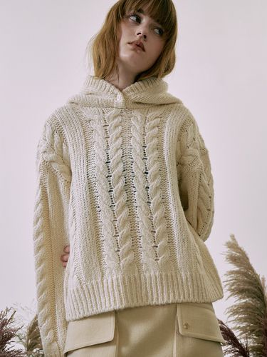 Tutoil Hood Knit - ANGELO BIANCO - Modalova