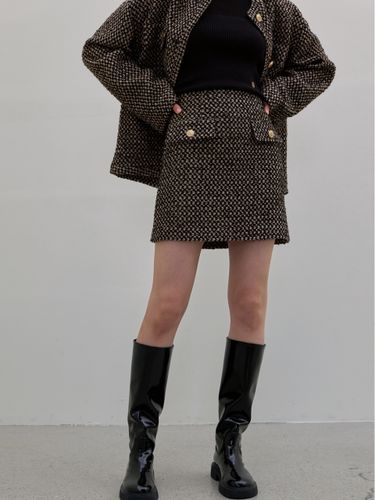 Wool Margaret Set Tweed Skirt - Atelier Nain - Modalova