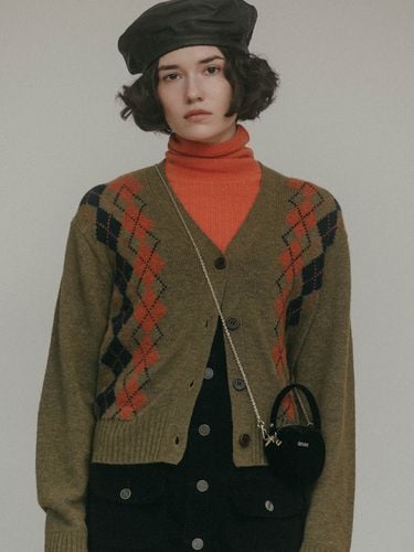 Holy Wool Roll-Neck Sweater_Orange - sienne - Modalova