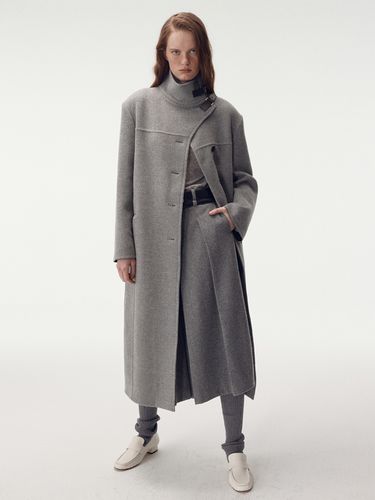 Double Face Long Coat (Grey) - MAISONMARAIS - Modalova