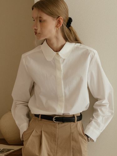 Gold Point Bio Shirt (White) - TILLIDIE - Modalova