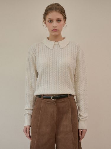 Cheri Collar Knit - vanone atelier - Modalova