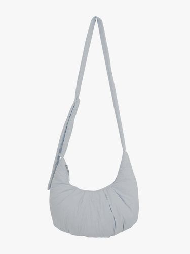 Circle Logo Padding Hobo Bag_Blue - CITYBREEZE - Modalova