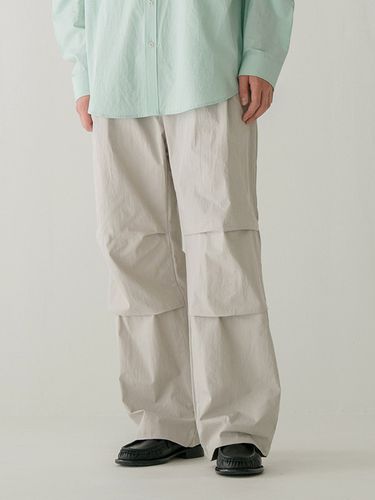 Pintuck Wide Parachute Pant - INDUST - Modalova