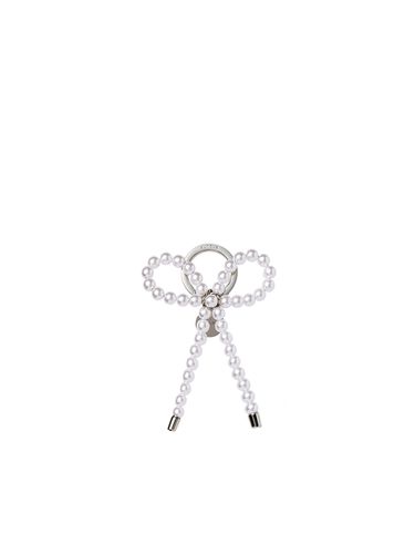 Pearl Ribbon Charm_White - vunque - Modalova