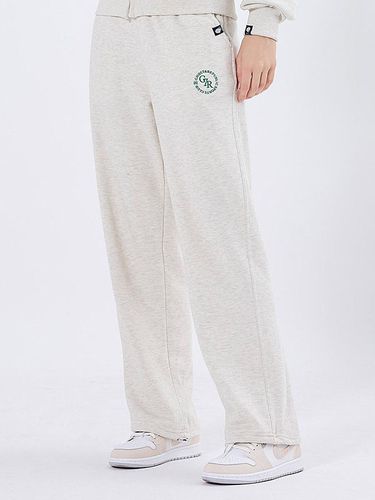 Wide-Leg Circle Sweatpants _ 4 Colors - GHOST REPUBLIC - Modalova