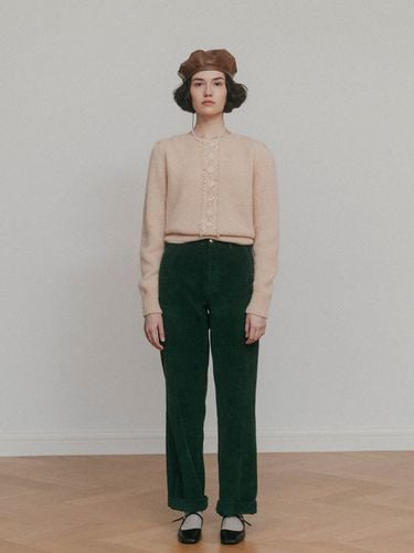 Papa Corduroy Pants_Green - sienne - Modalova