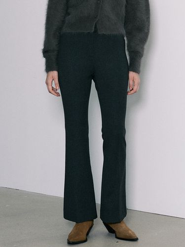 Day-Wool] Slim Bootcut Winter Trousers_2 colors - FRONTROW - Modalova