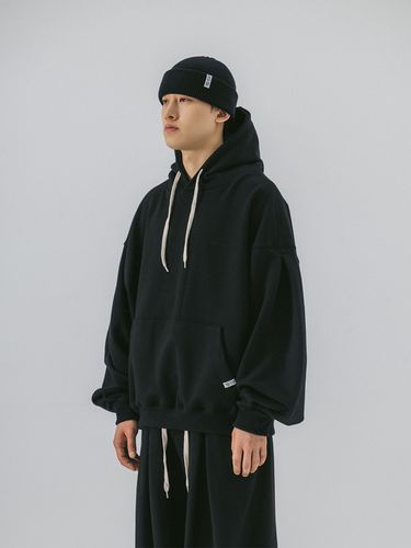 Valley Pintuck Balloon Sweat Hoodie - ANGLAN - Modalova