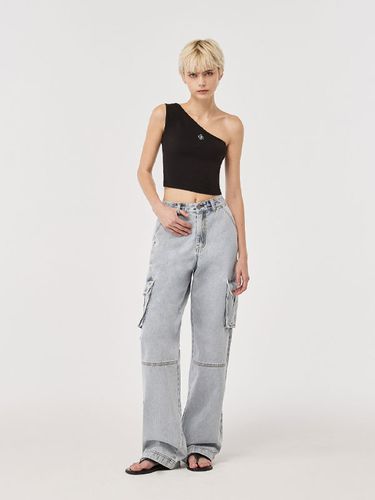 Cargo Denim Pants _ Light Blue - CITYBREEZE - Modalova