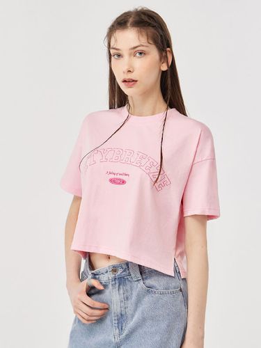 Logo-Embroidery Cropped T-shirt - CITYBREEZE - Modalova