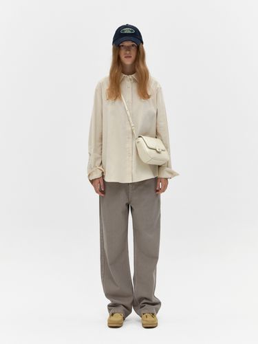 Color Dyed Pants - Khaki Gray - DEPOUND - Modalova