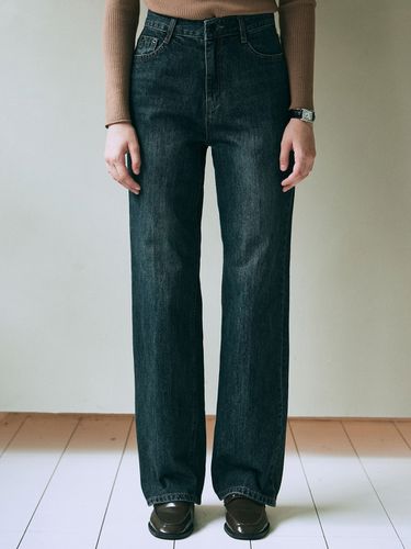 Classic Washed Pants_Blue - YAN13 - Modalova