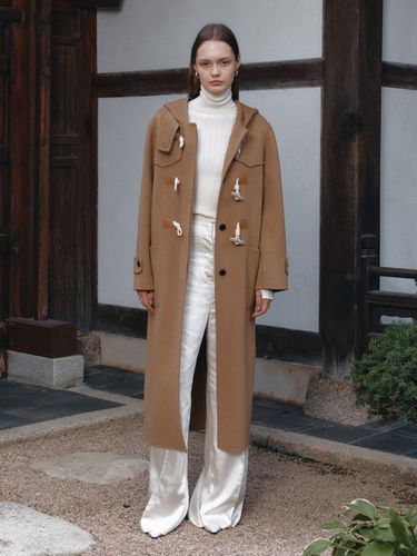 VERRE Oversized Cashmere Handmade Duffel Coat - MUSEE - Modalova