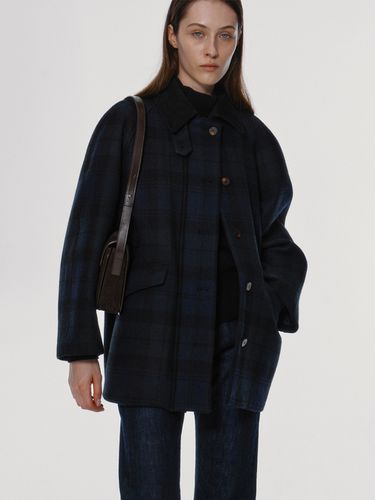 Cambridge Half Balmacaan Coat - NOTHING WRITTEN - Modalova