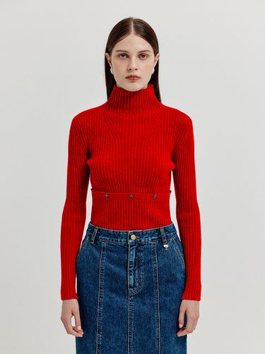 Xolly Separable Knit Turtleneck Top - EENK - Modalova