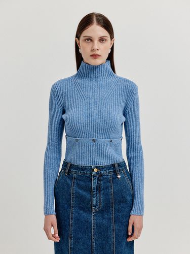 Xolly Separable Knit Turtleneck Top - EENK - Modalova