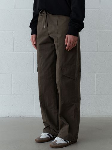 Cargo String Wide Pants - URAGO - Modalova