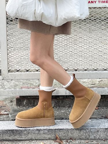 Suede Platform Winter Boots - IN THE STAR - Modalova