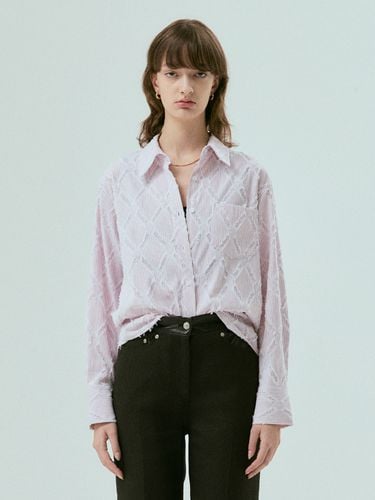 Classic Tassel Stripe Shirts_Pink - SILN - Modalova