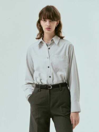 Classic Silky Shirts_Light Grey - SILN - Modalova